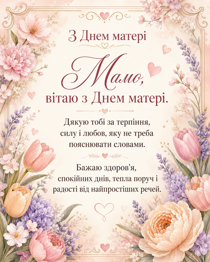 Картинка з днем матері