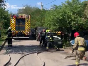 В Запорожье потушили пожар: что известно (ФОТО)