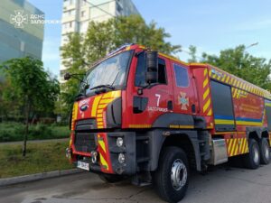 У Запоріжжі сталася пожежа на кухні квартири