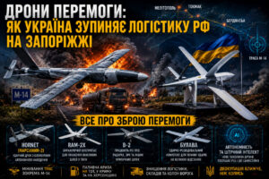 Дроны, которые меняют ход войны: как Украина подрывает логистику РФ в Запорожской области