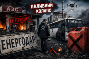 Без топлива и логистики: в Энергодаре перестали работать АЗС, «Росатом» эвакуирует людей