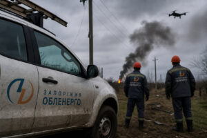 Обстріл під час ремонту: енергетики Запоріжжя повернули світло 1600 родинам