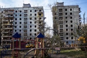 В Запорожье завершат восстановление разрушенных домов на улицах Зестафонской и Соборной