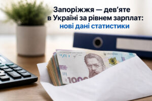 Запорізька область піднялась у рейтингу зарплат: скільки заробляють у березні