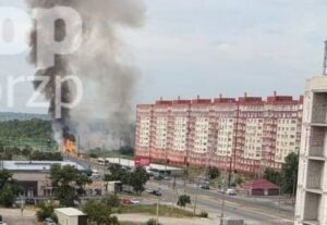 Сегодня утром враг атаковал ещё одну АЗС в Запорожье (ФОТО)