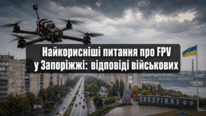 Військові дали інструкцію для Запоріжжя через нову загрозу FPV-дронів