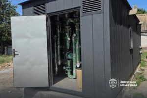 Перша модульна котельня у Запоріжжі: тепло отримають понад 1,5 тисячі мешканців