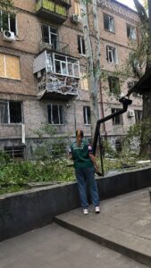 Після ворожої атаки у Вознесенівському районі Запоріжжя зафіксували масштабні руйнування (ФОТО)