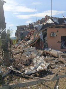 Обстріл під Запоріжжям: знеструмлено кілька населених пунктів, пошкоджено садочок (ВІДЕО, ФОТО)