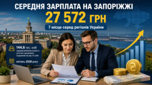 Запоріжжя серед лідерів України за рівнем зарплат: скільки отримують працівники
