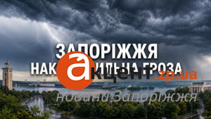 До 83% ймовірності опадів: синоптики прогнозують зливи з грозами в Запоріжжі