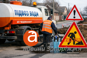 У Запоріжжі понад 1,6 тисячі людей залишилися без води: перелік адрес