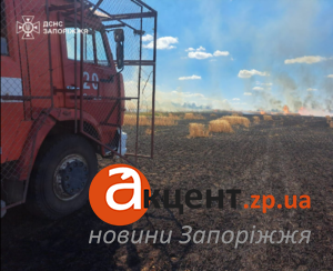 Почти 100 спасателей боролись с огнем в Запорожье после очередной атаки оккупантов (ФОТО)