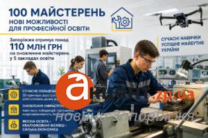 Понад 110 млн грн на модернізацію: у п’яти закладах освіти Запорізької області оновлять майстерні