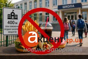 Біля шкіл Запоріжжя хочуть заборонити продавати фастфуд: штрафи до 51 тисячі гривень
