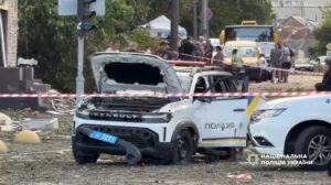 У поліції показали перші хвилини після вечірнього удару КАБами по Запоріжжю (ВІДЕО, ФОТО)