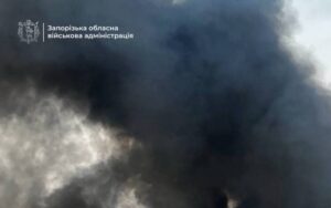 Росіяни атакували Запоріжжя безпілотником (ФОТО)