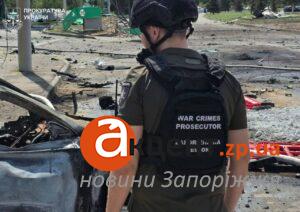 Атака на АЗС в Запоріжжі: прокуратура розпочала розслідування (ФОТО)