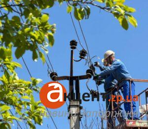 Після обстрілів у Запорізькій області відновили світло для 10 тисяч родин